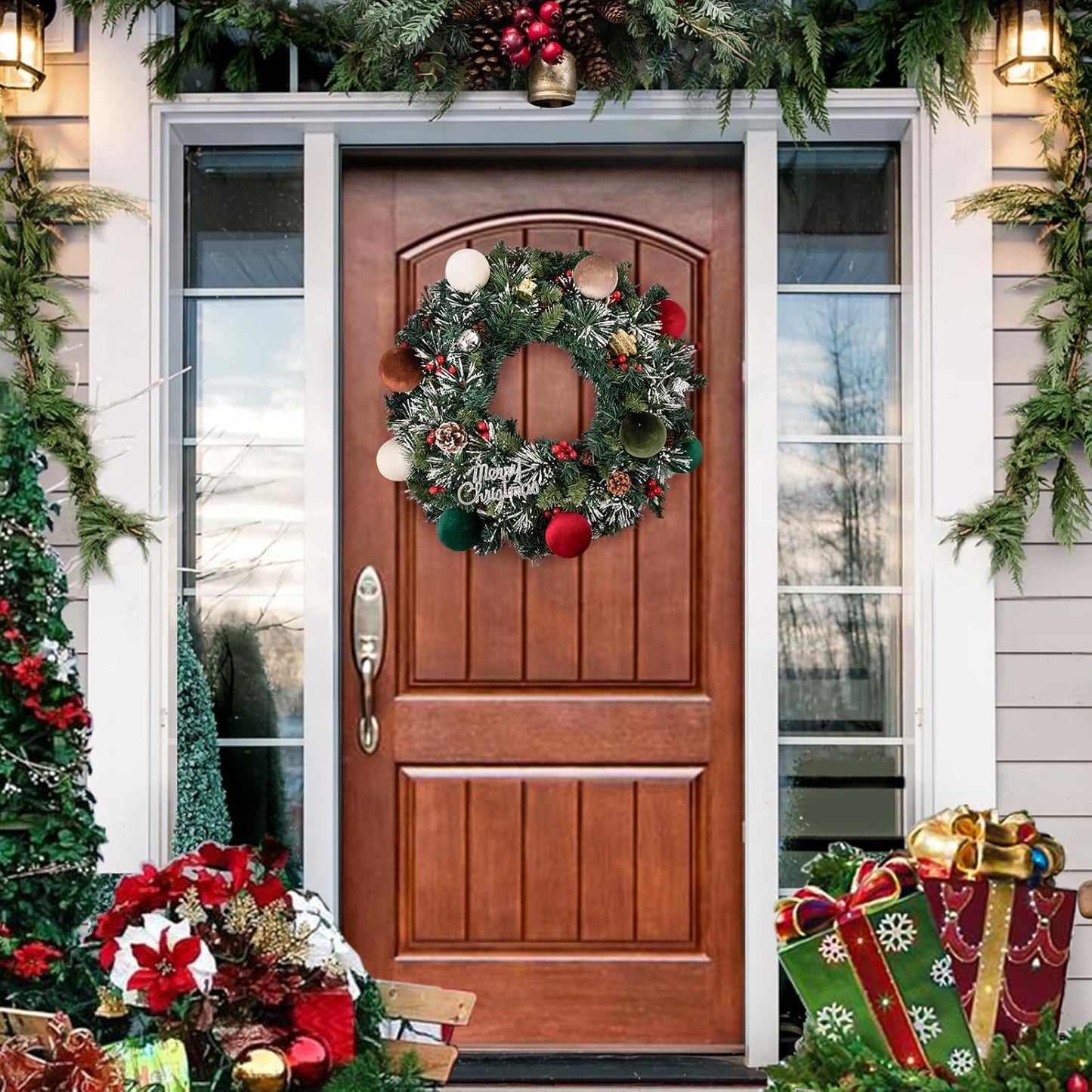 🎄Juletrepynt Fløyelsball🎁