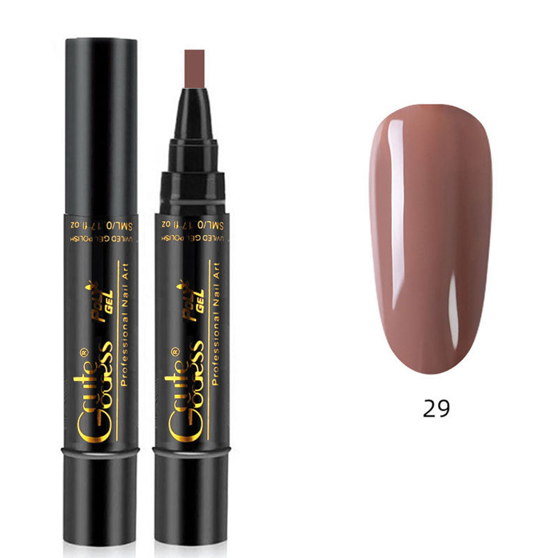 Ett-trinns lim Tre-i-ett Neglelakkpenn