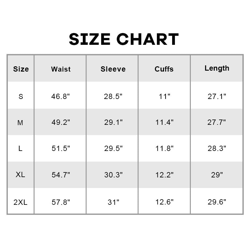Ensfarget kort bomullsfrakk foran og lang ba