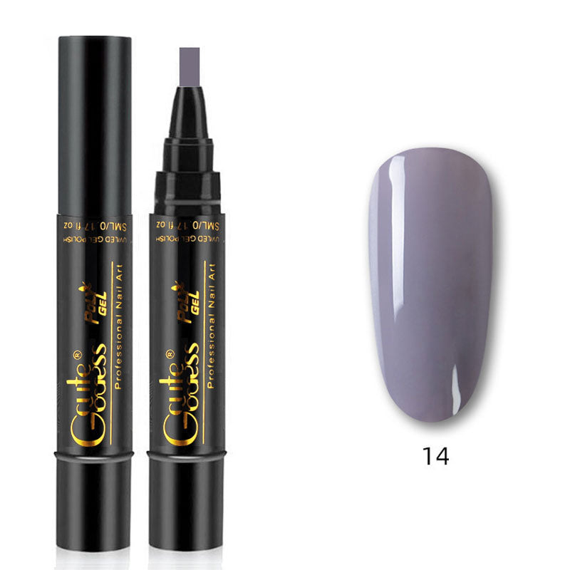 Ett-trinns lim Tre-i-ett Neglelakkpenn