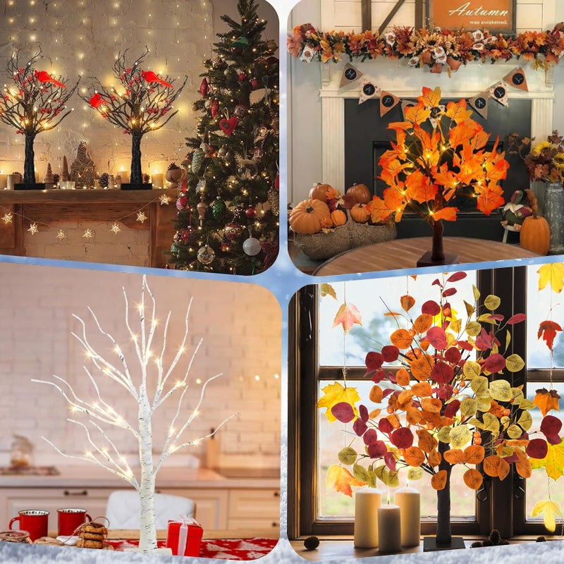 🌲Little Red Bird Tree Light