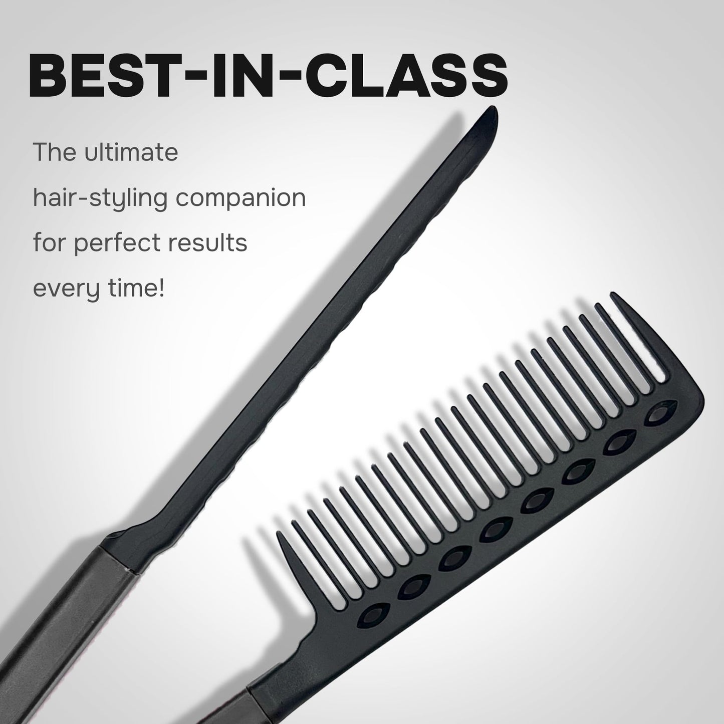 Hårkam for å rette ut håret