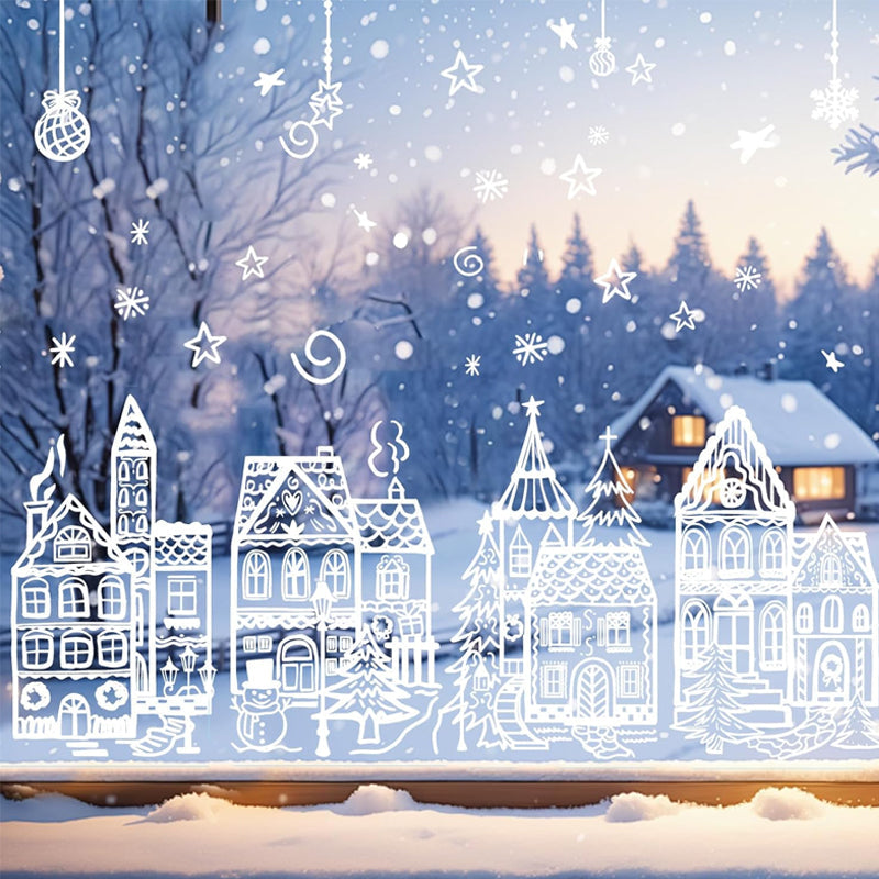 Juleby-klistremerker