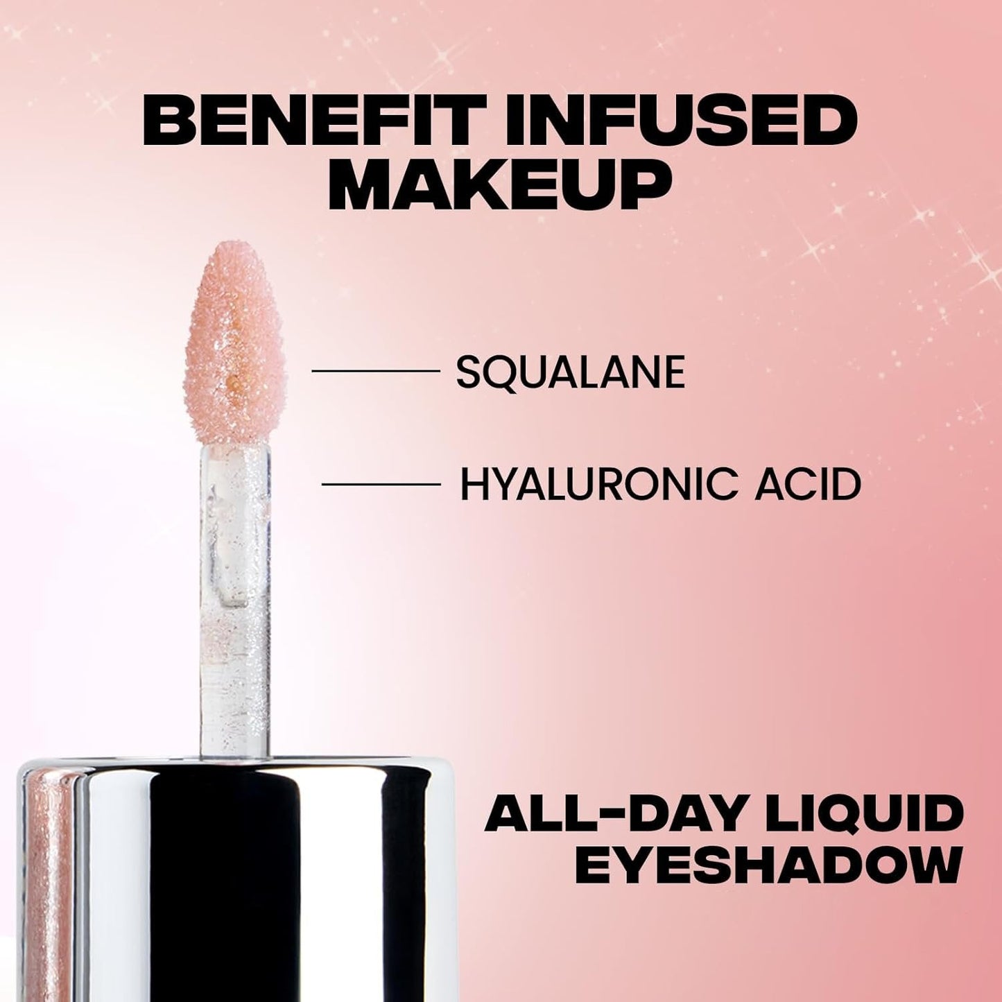 Langvarig, ikke-falmende og antirynkebeskyttende flytende øyenskygge