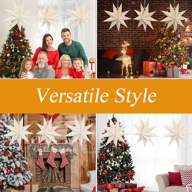 Stjerneklare julelamper til oppheng