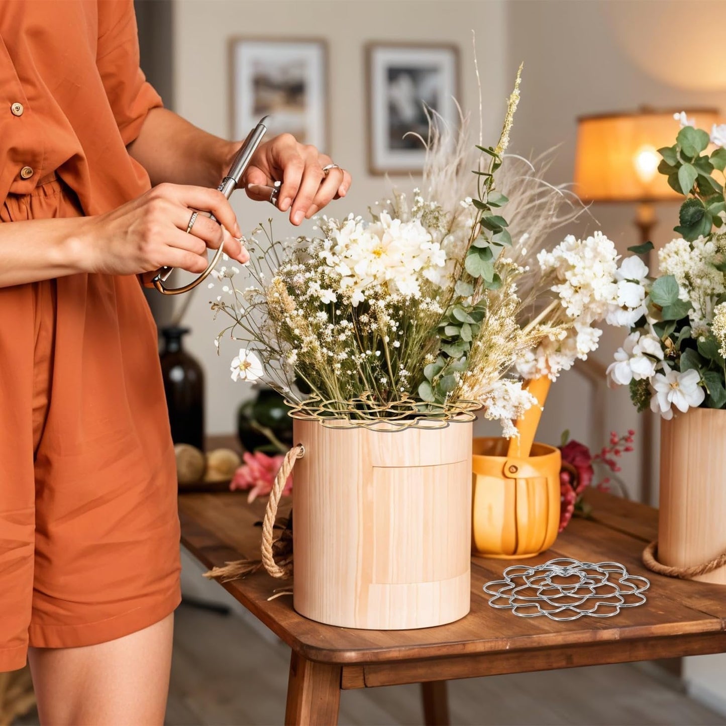 🌸Blomstergitter i rustfritt stål♻️