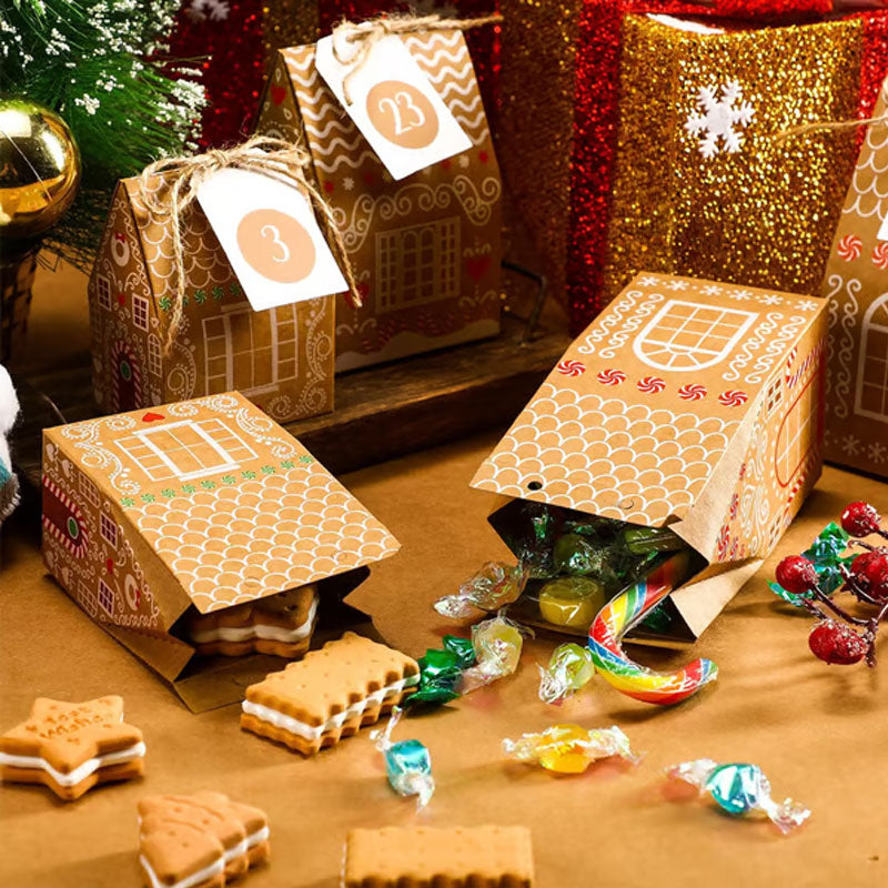 🎄 Countdown Cottage — Gjør-det-selv julekalenderbokser 🏠