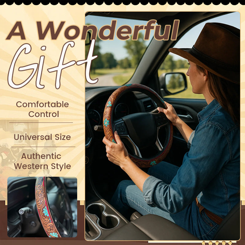 Retro Western Cowboy Universal rattdeksel til bil
