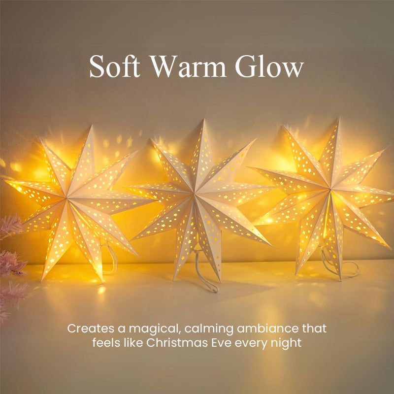 Stjerneklare julelamper til oppheng