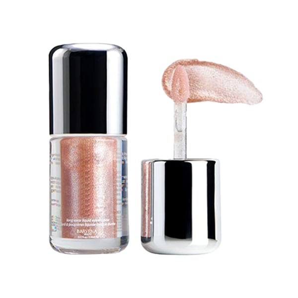 Langvarig, ikke-falmende og antirynkebeskyttende flytende øyenskygge