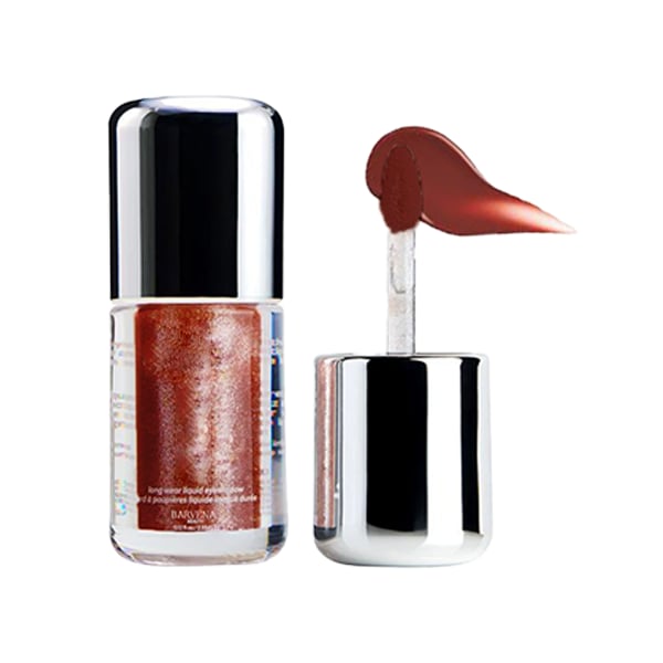 Langvarig, ikke-falmende og antirynkebeskyttende flytende øyenskygge