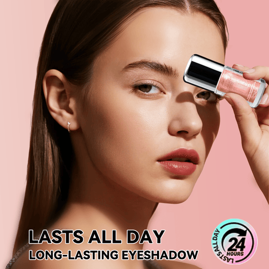 Langvarig, ikke-falmende og antirynkebeskyttende flytende øyenskygge