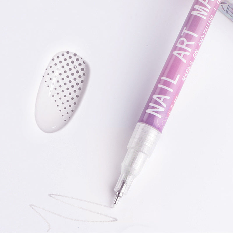 🎁Hot Sale 50% OFF⏳12 farger Nail Art Pens Set