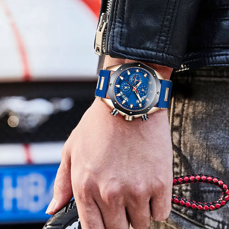 🔥Hot Sale🔥Large Dial Calendar Quartz Business Watch